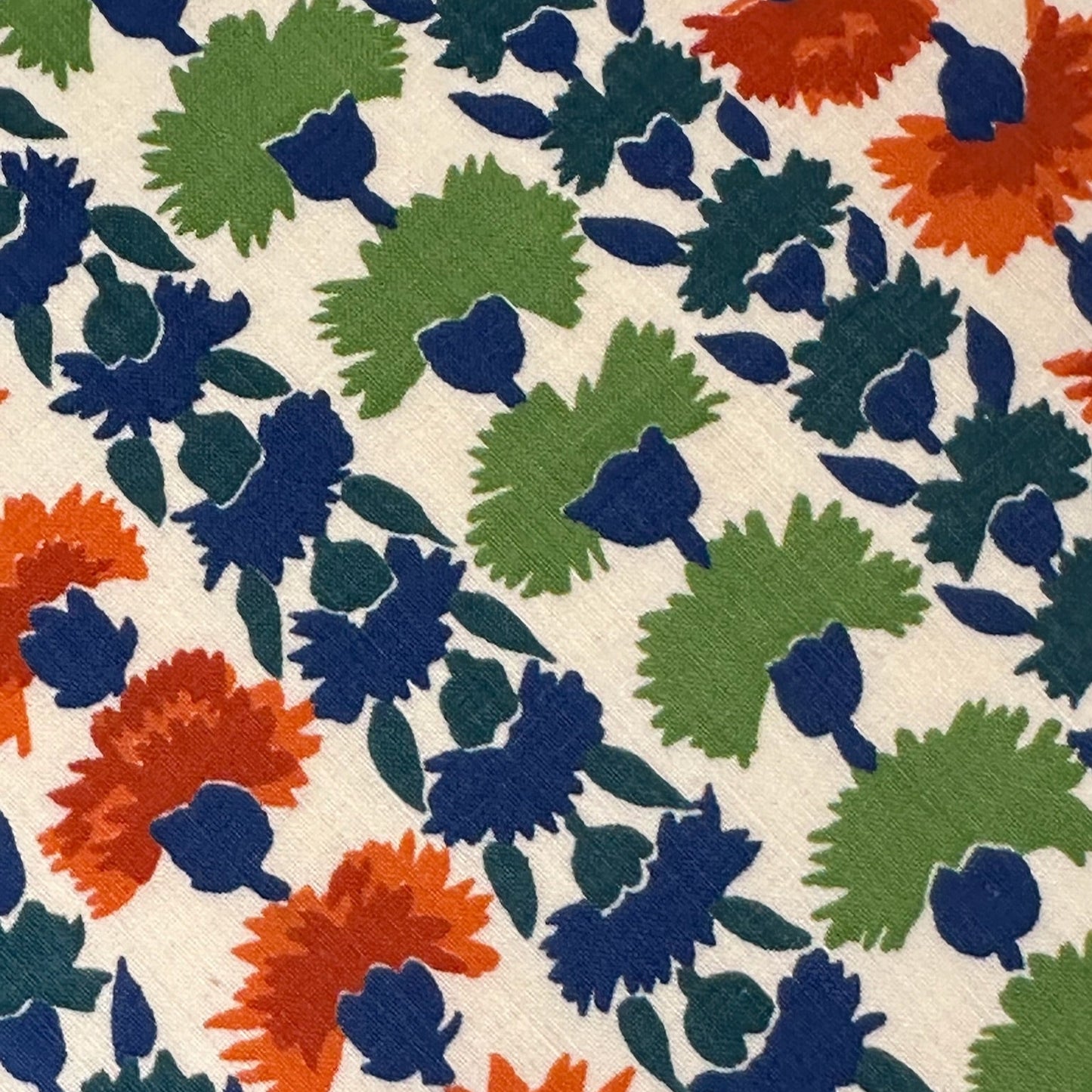 Cotton Striped Floral Pillow - 16" x 24" - USA - 414a