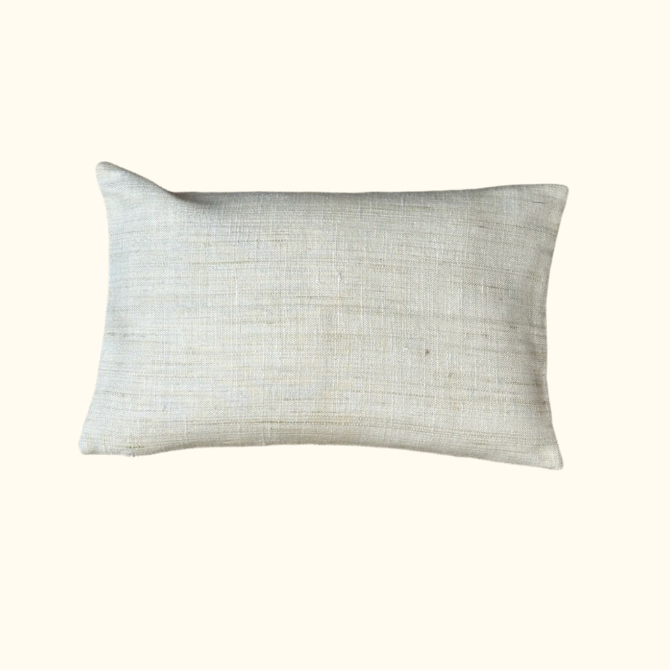 Vintage Cotton Obi Pillow - 11' x 17" - Japan - 435a