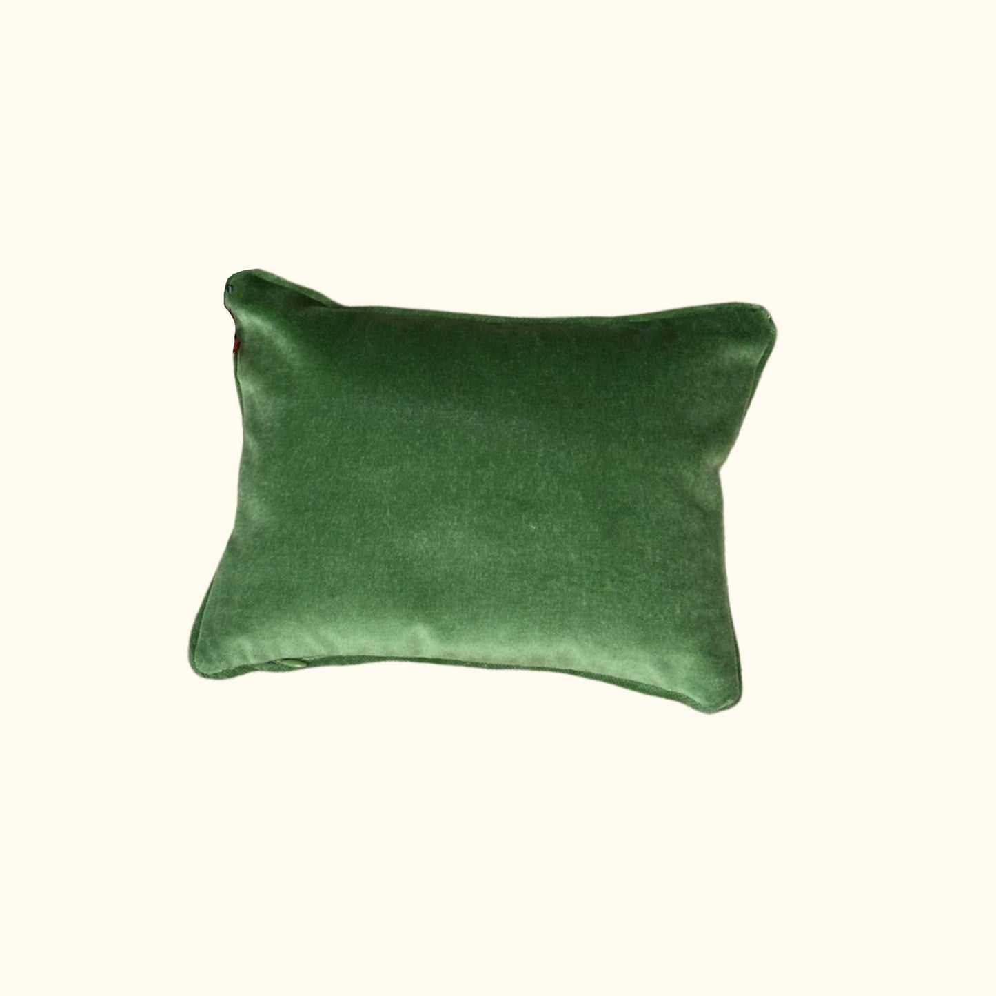 Vintage Silk on Silk Embroidered Pillow - 9" x 11" - China - 320c