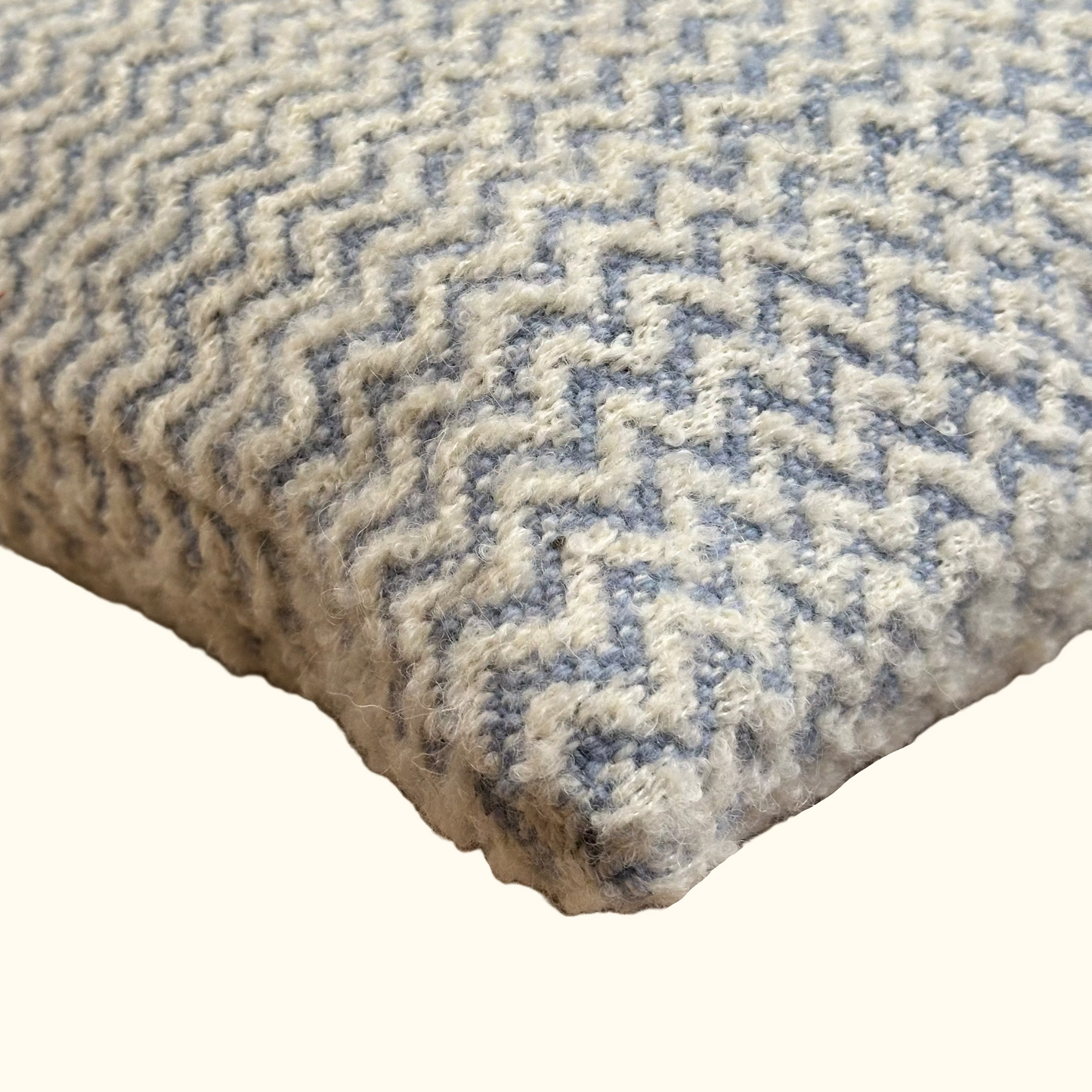 Chevron—22x22—Azure Pillow
