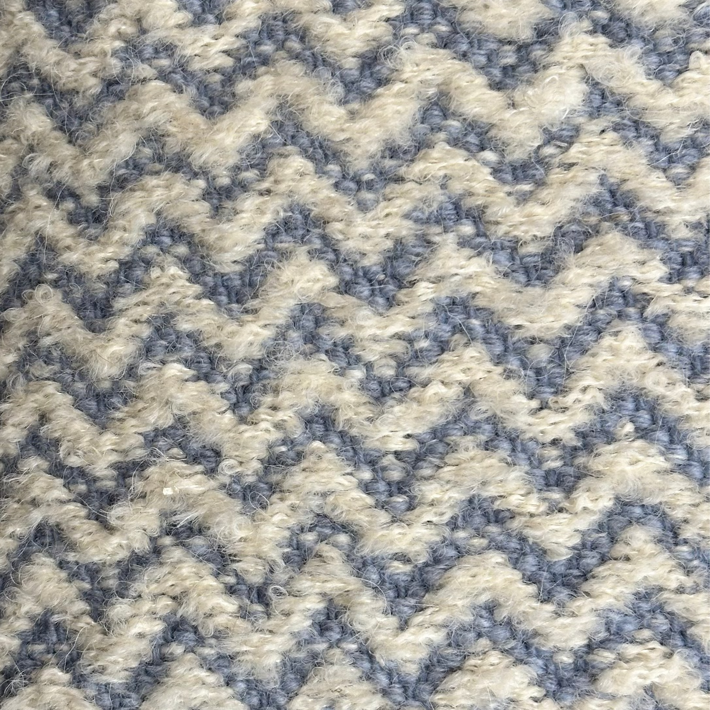 Chevron—22x22—Azure Pillow