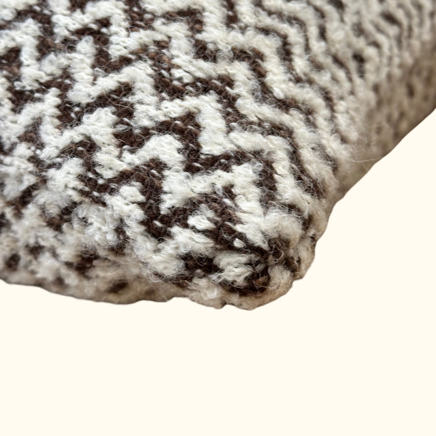 Chevron—22x22—Brown Pillow