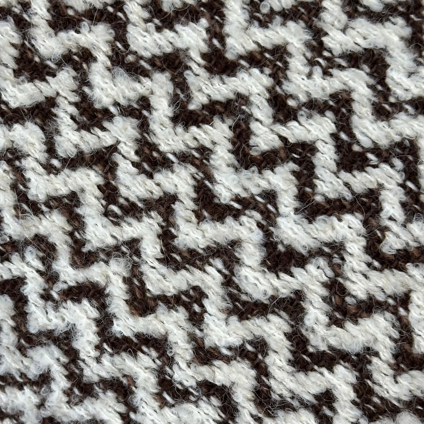 Chevron—22x22—Brown Pillow