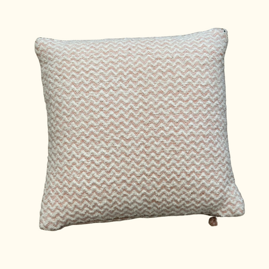 Chevron—22x22—Blush Pillow