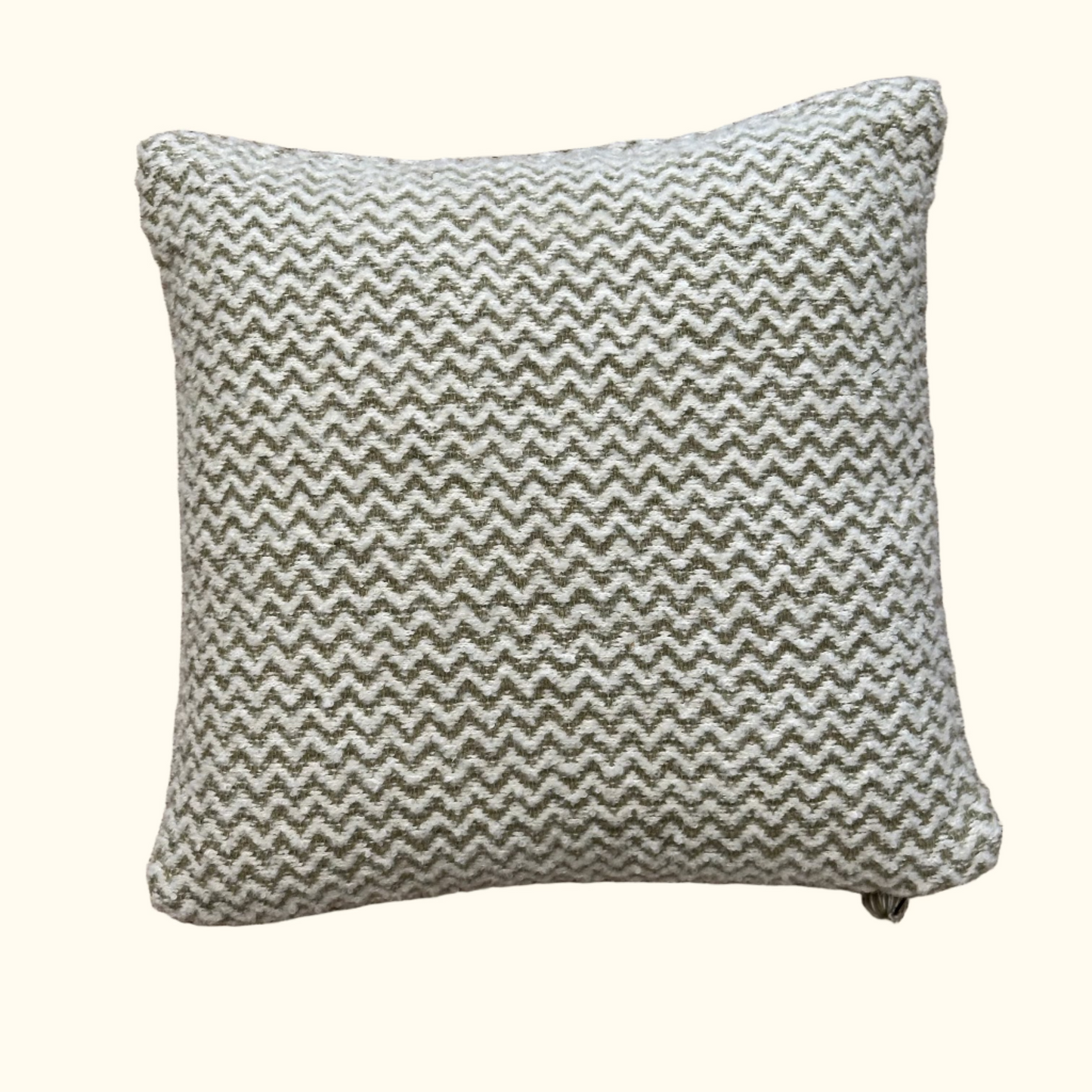 Chevron—22x22—Sage Pillow