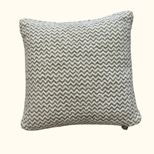 Chevron—22x22—Sage Pillow
