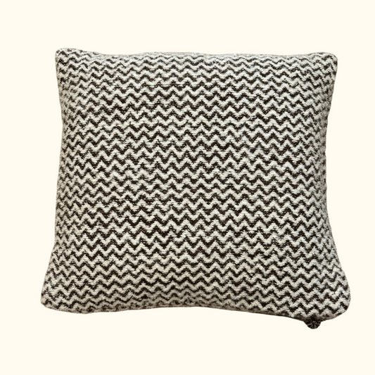 Chevron—22x22—Brown Pillow
