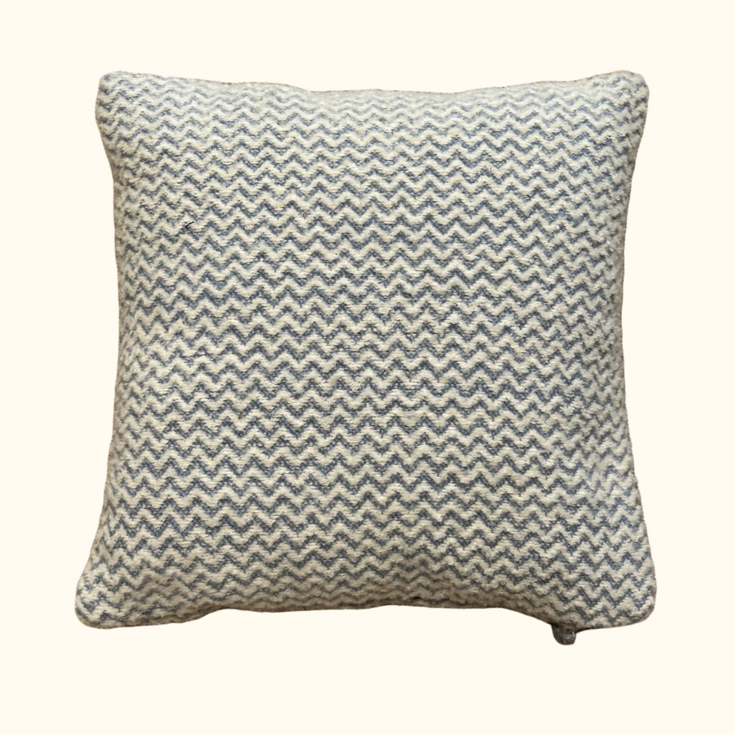Chevron—22x22—Azure Pillow