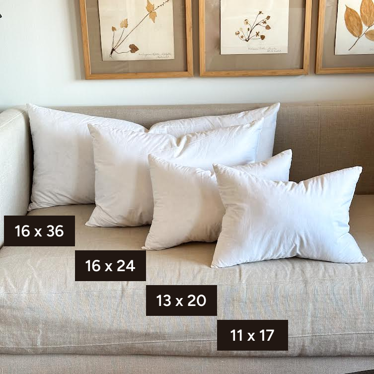 36 x 16 pillow best sale