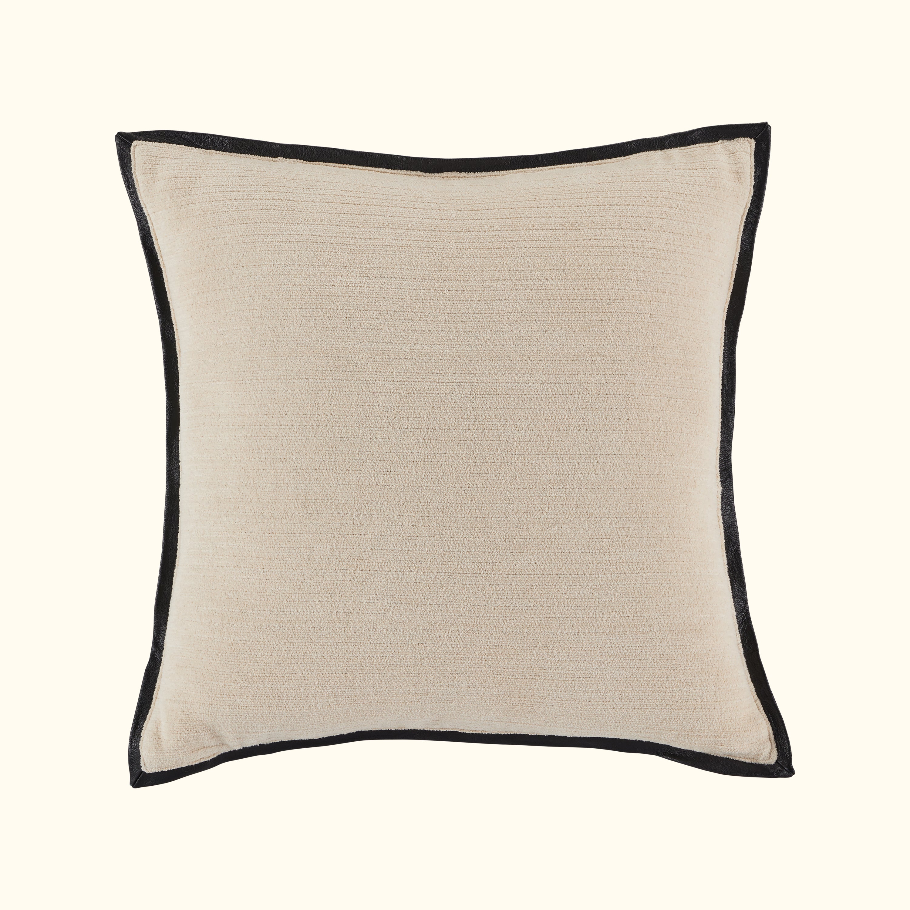 SALE-Leather Frame Ivory-22x22-Cover + Insert – Threads Soft Goods