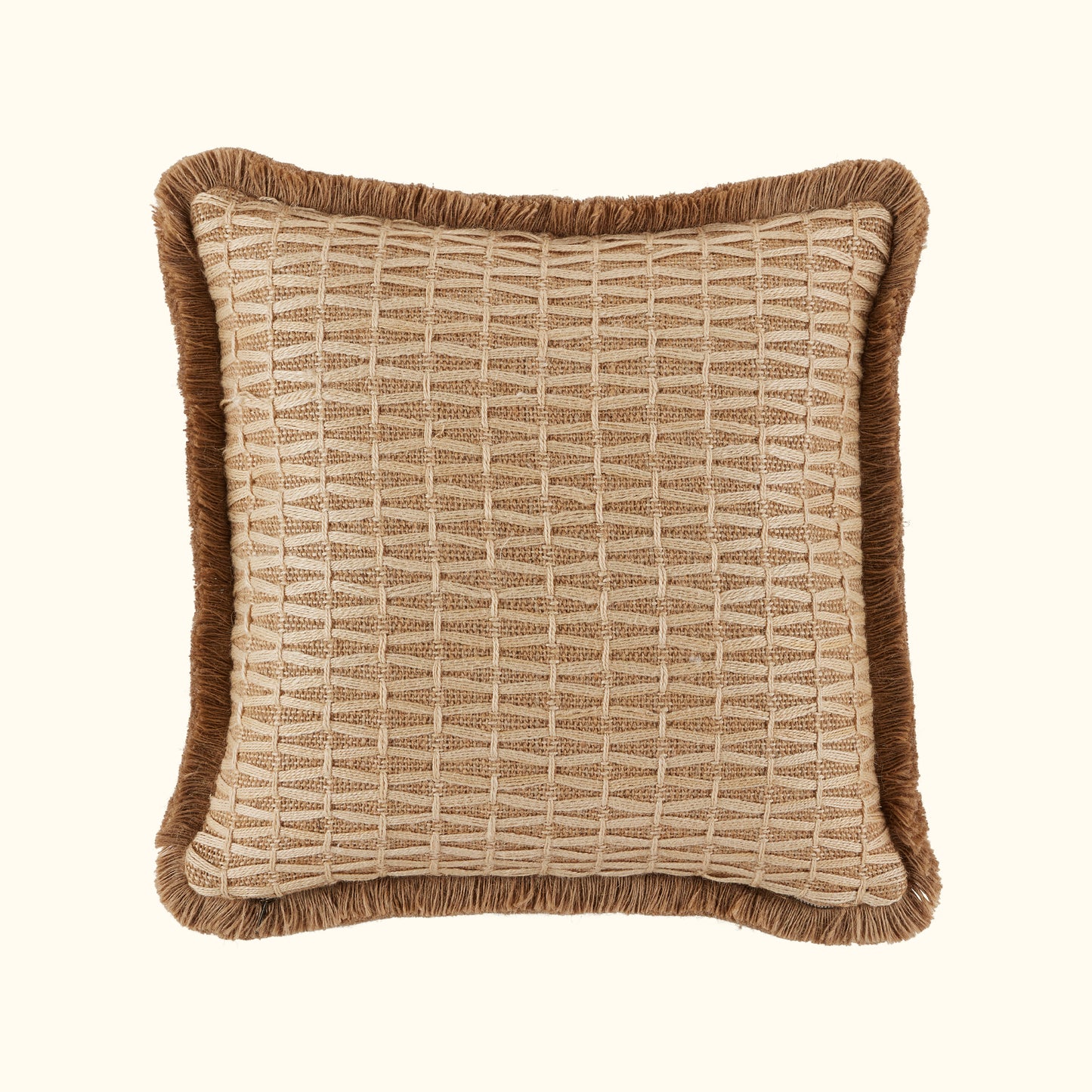 Jute Weave-20x20-Cover + Insert