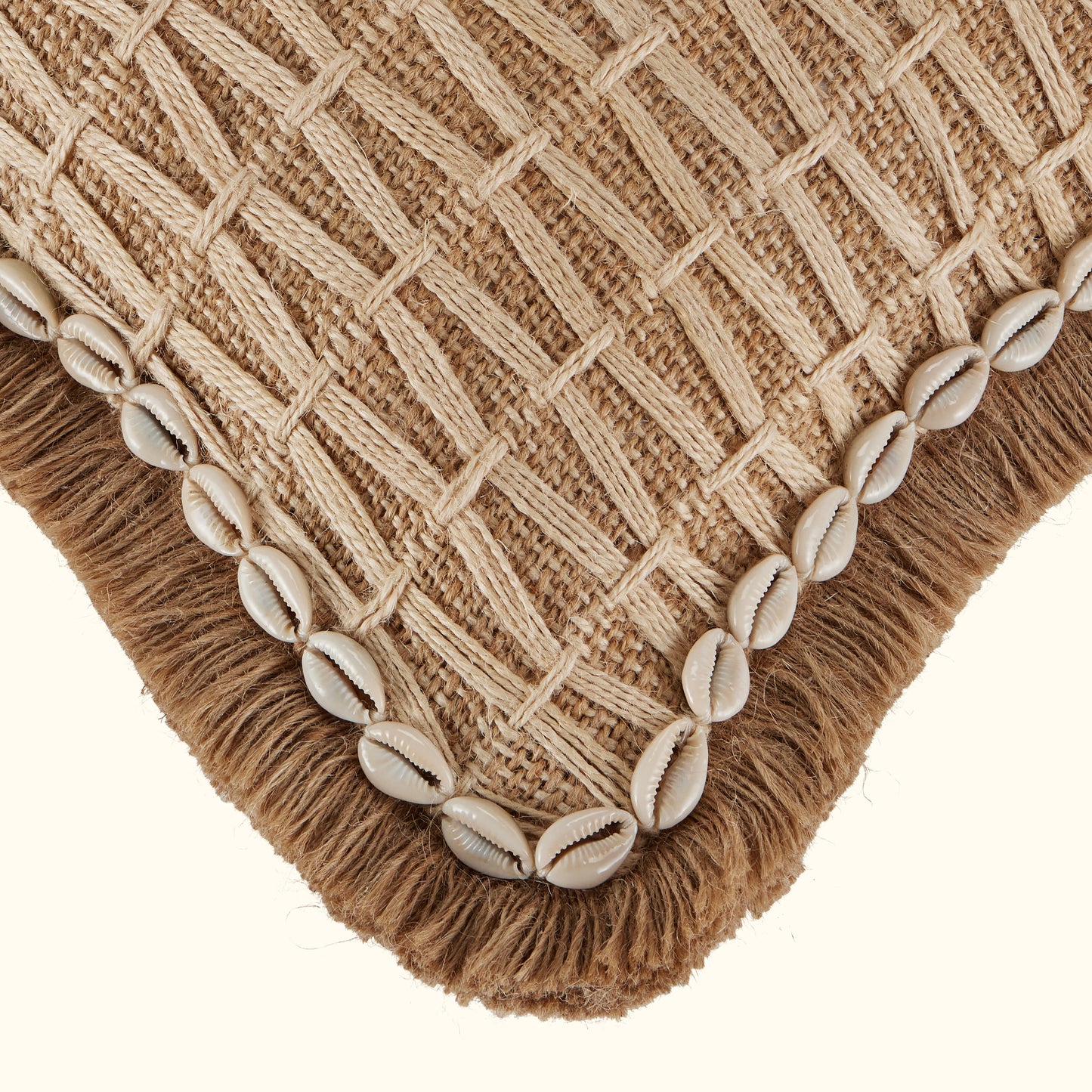 Jute Weave-20x20-Cover + Insert