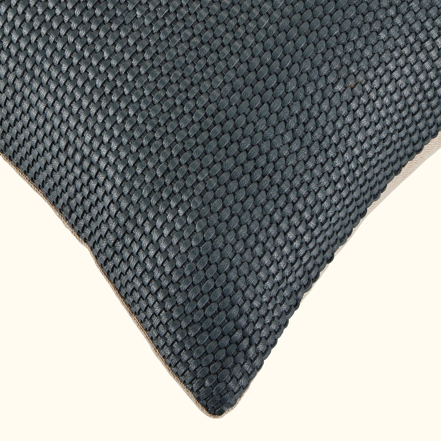 Leather Weave-22x22-Cover + Insert
