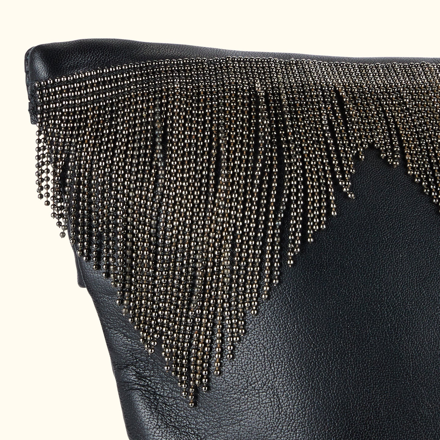 NEW Chain Fringe Mini-9x12-Black-Cover + Insert