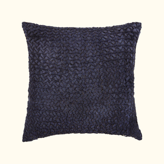 NEW Indigo Suede Weave-22x22-Cover + Insert