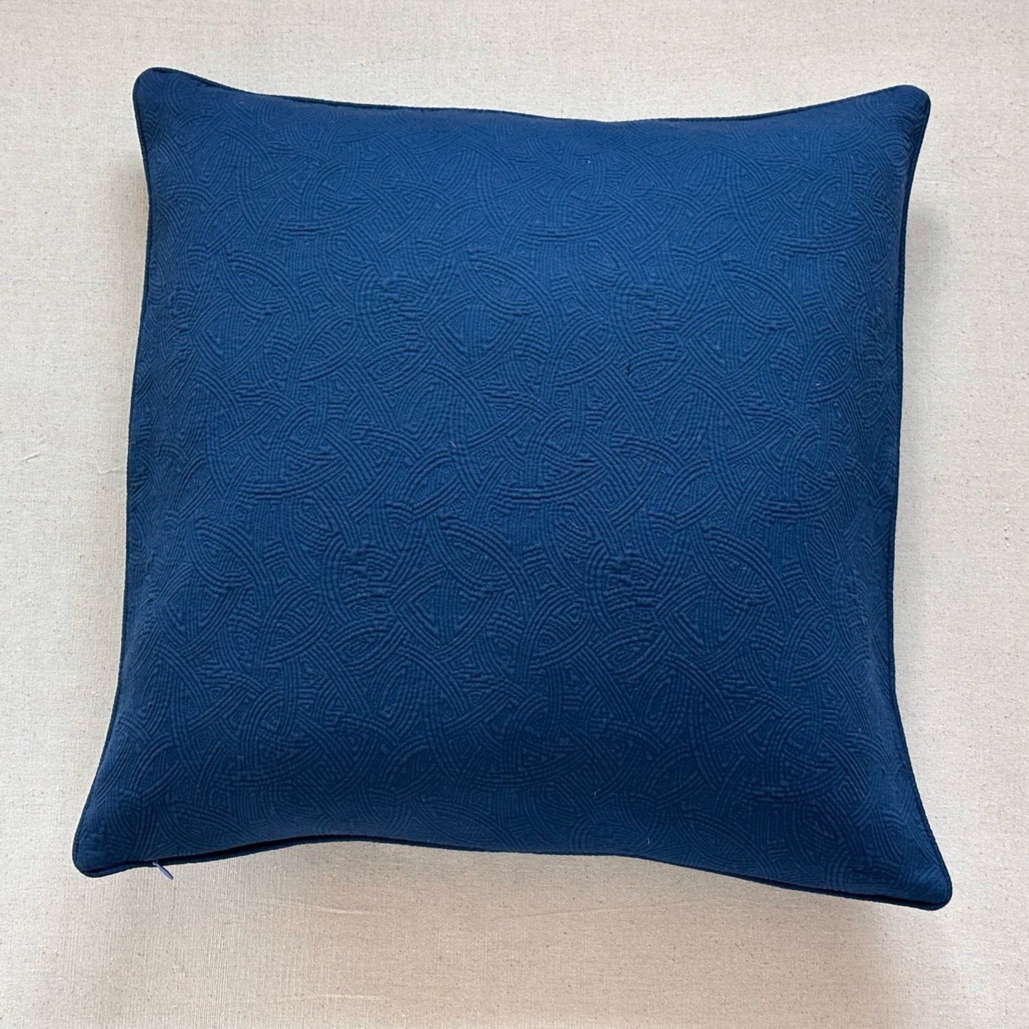 Matelasse Overdyed Pillow - 22" x 22" - USA - 132d