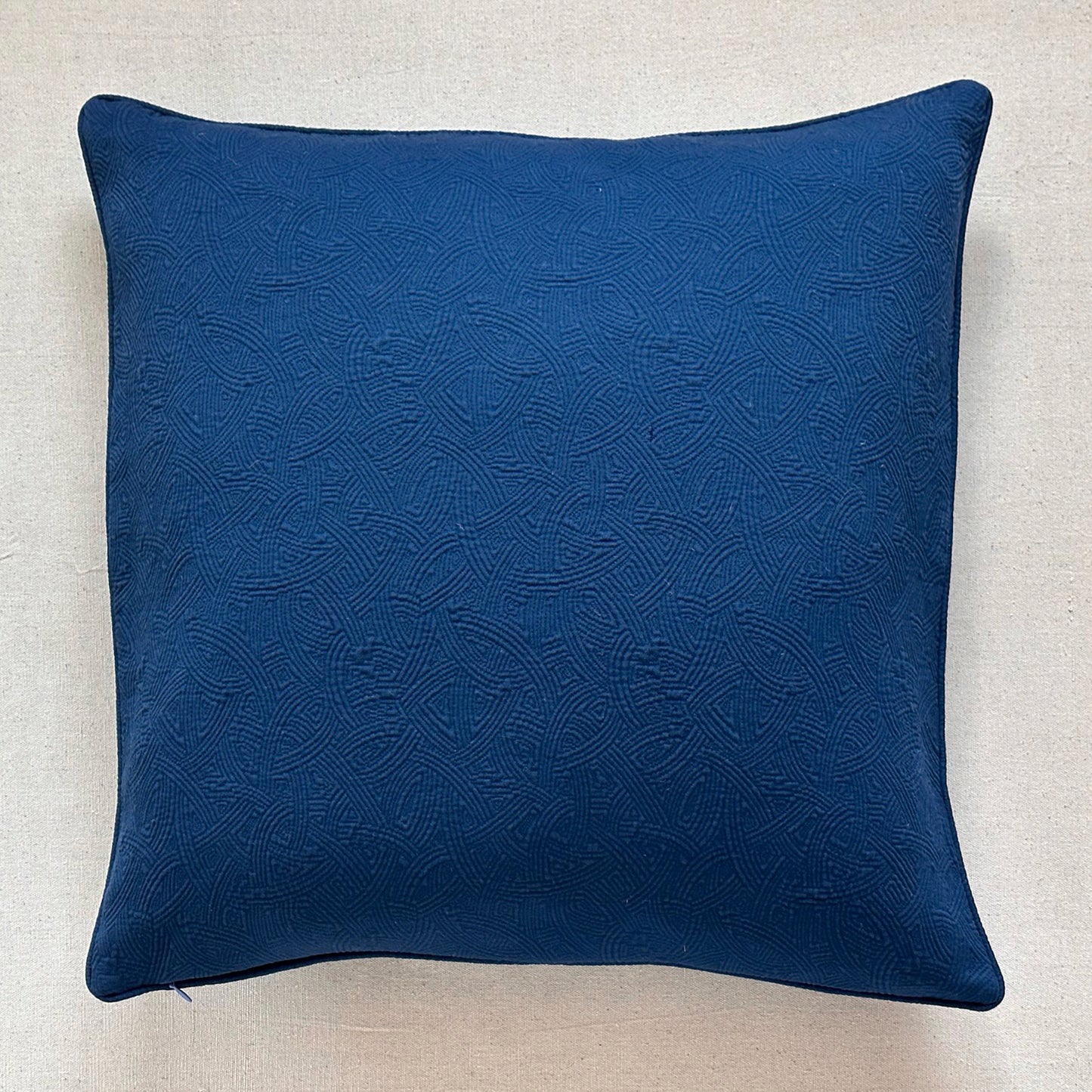 Matelasse Overdyed Pillow - 22" x 22" - USA - 132a