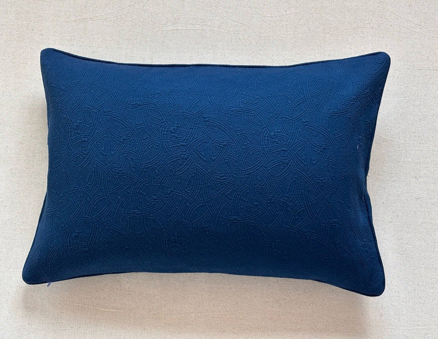 Matelasse Overdyed Pillow - 16" x 24" - USA - 132e