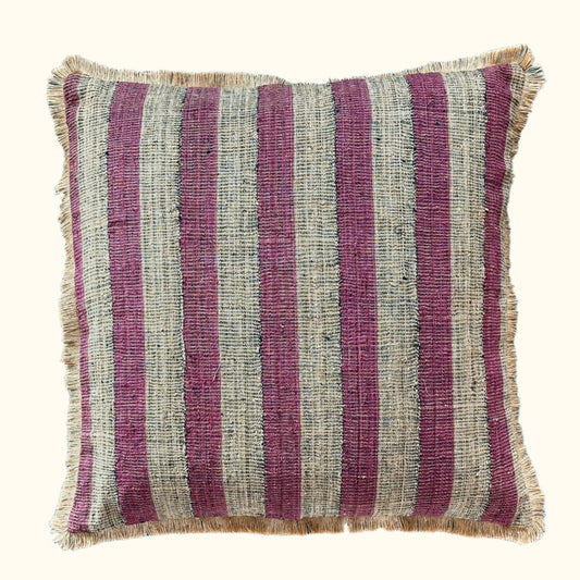 Yoruba Cloth Pillow - 24" x 24"  - West Africa - 152d