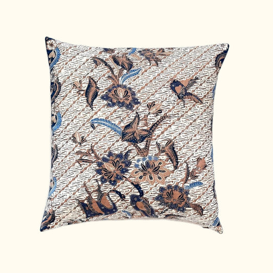 Vintage Batik  Pillow - 20" x 20" - Bali - 165a