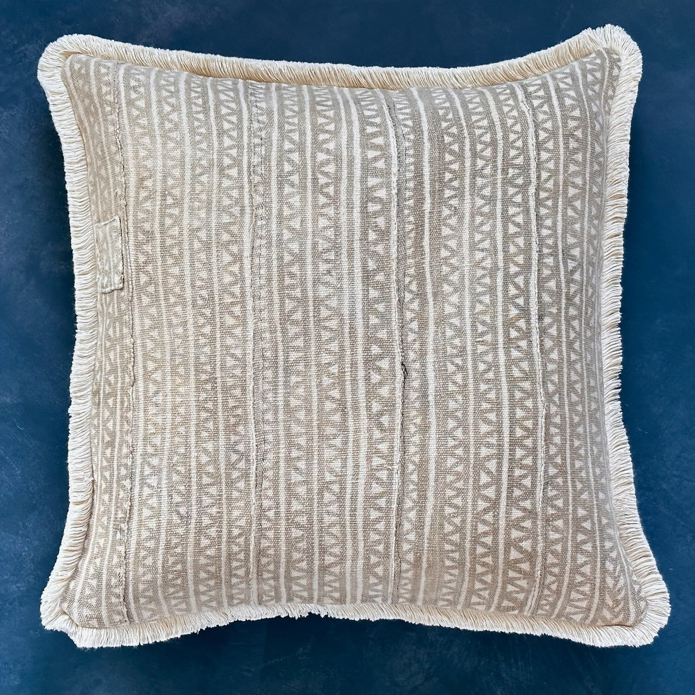 Mudcloth Pillow - 24" x 24" - Mali - 177a