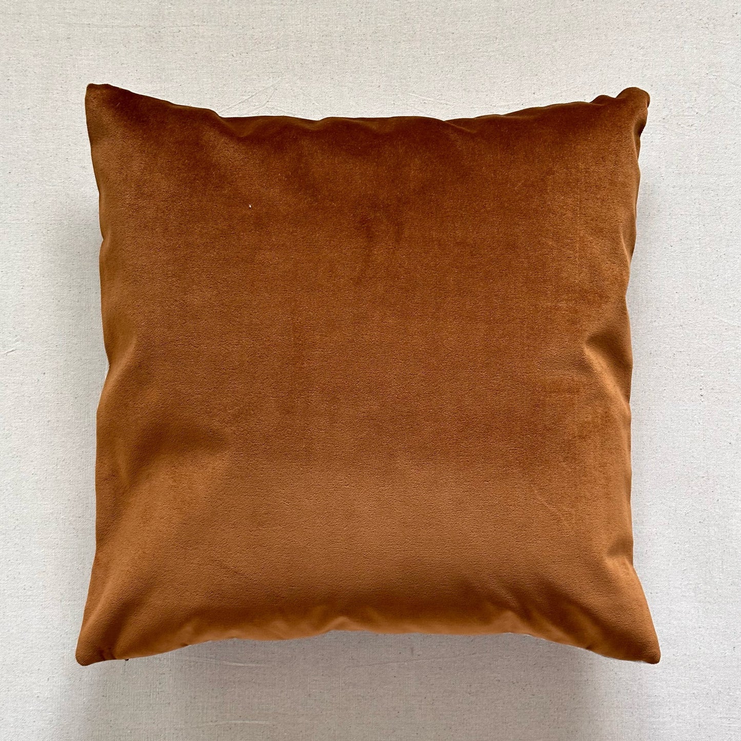 Vintage Satin Ribbon Frame Pillow - 22" x 22" - USA - 218c