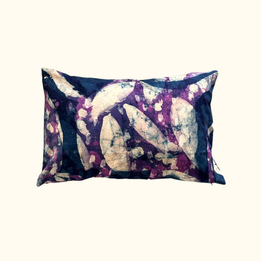 Vintage Batik Pillow - 16x24 - 302c