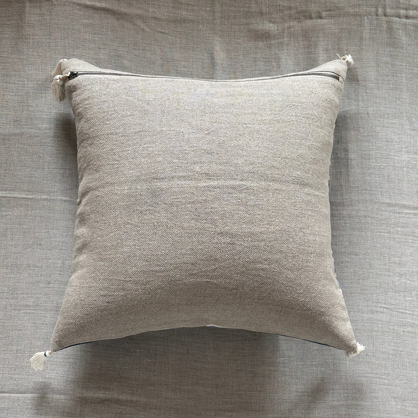 Vintage Ivory Coast Woven Pillow - 22x22 - Ivory Coast - 342a