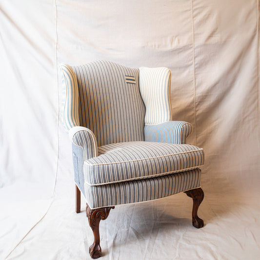 The Ticking Wing Chair