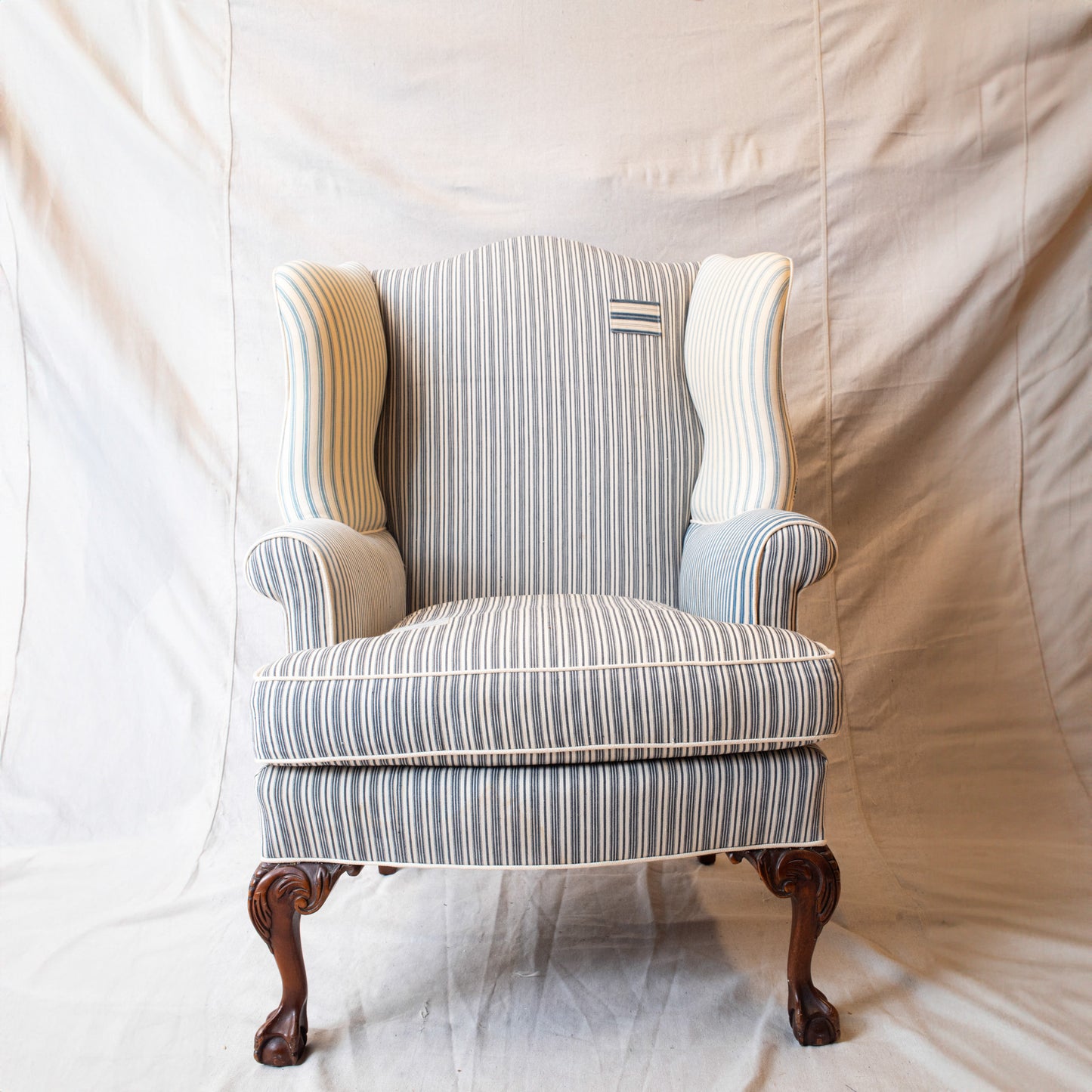 The Ticking Wing Chair