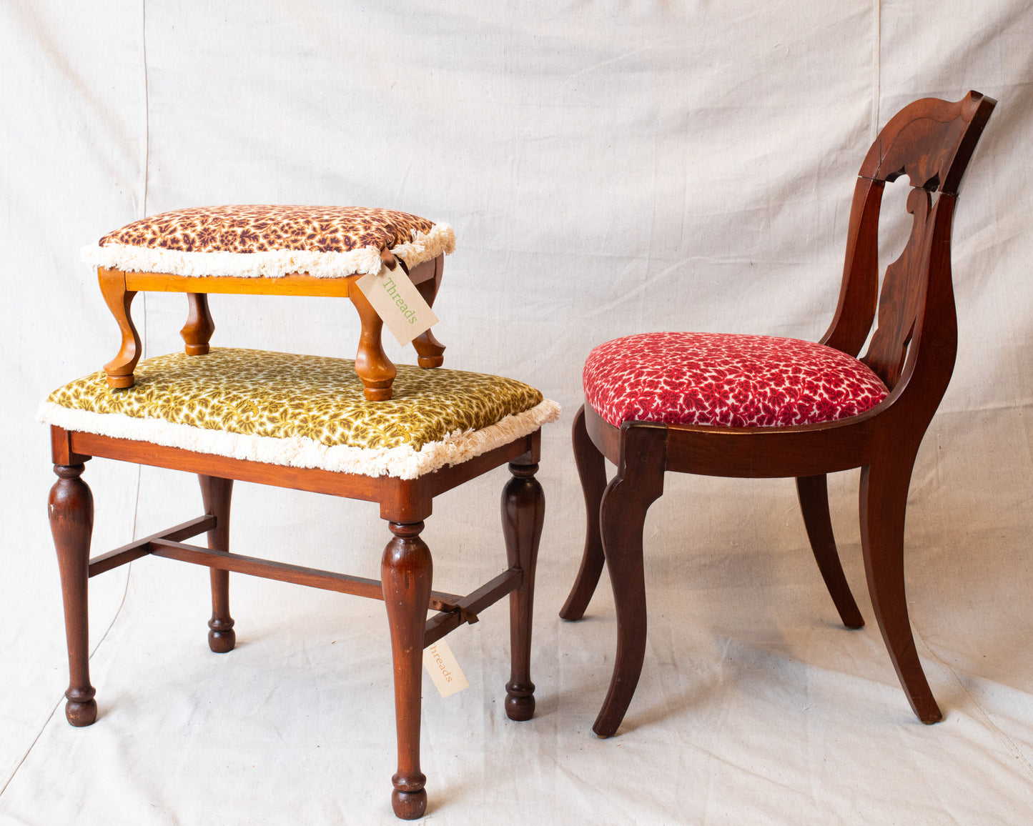 Vintage Mini Foot Stool