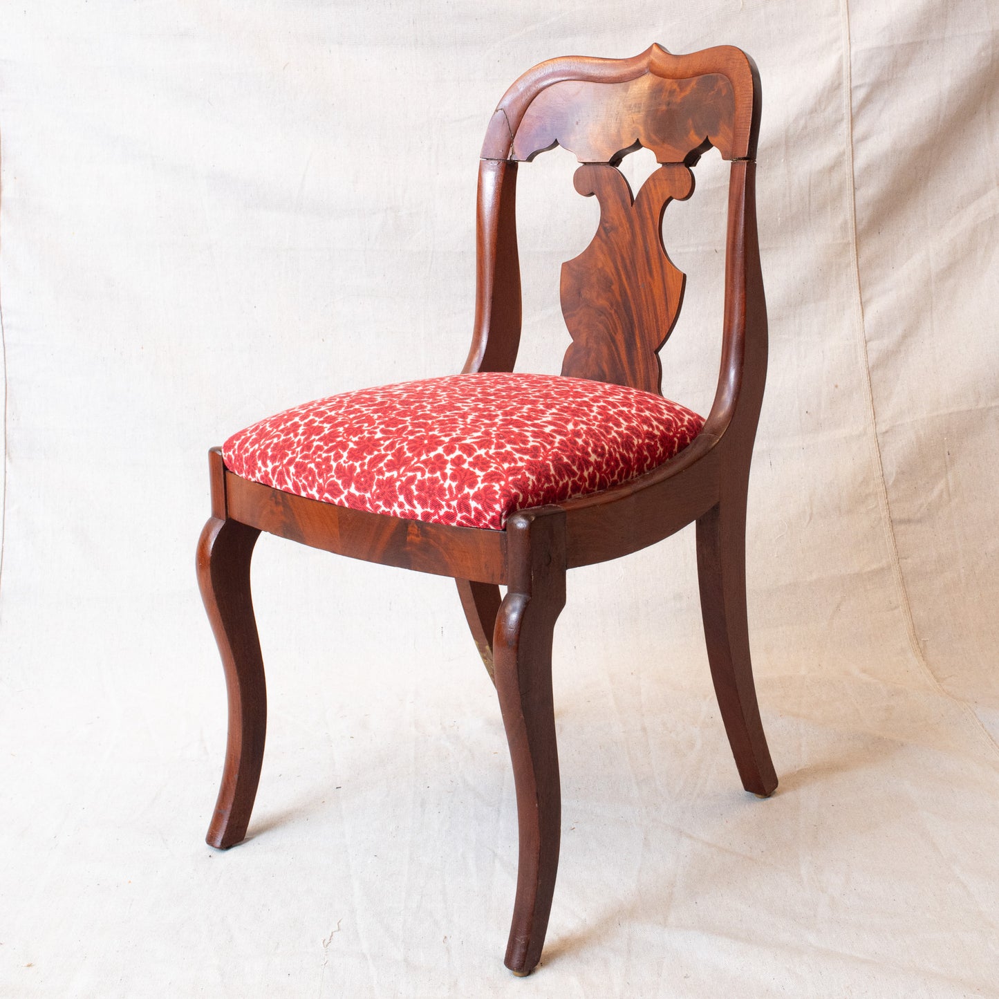 Antique Mahogany Dining Chair