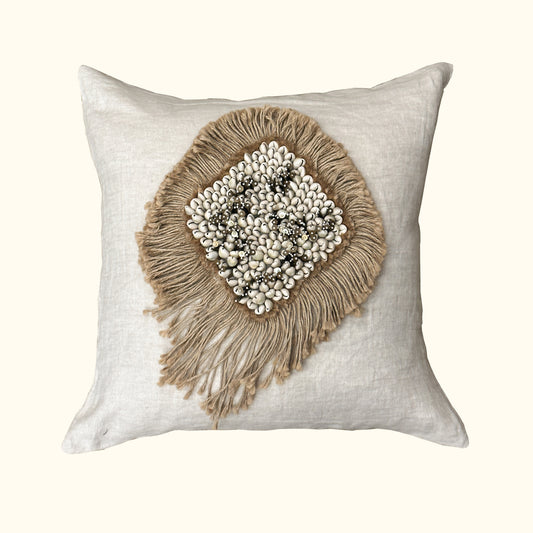 Hydra-22x22-Natural Pillow