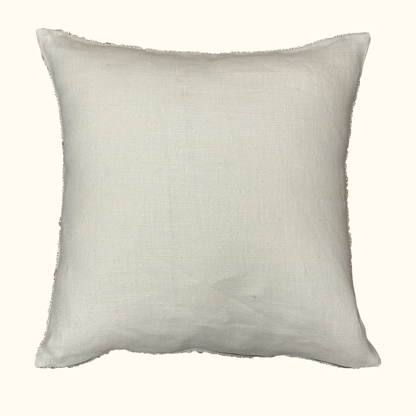 Serafina-22x22-Ivory Pillow