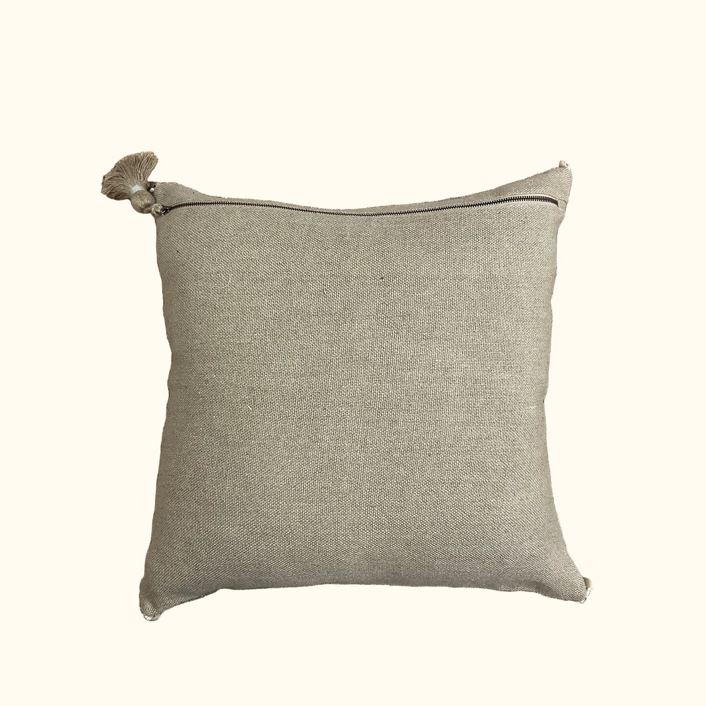 Vintage Kantha Pillow - 20 x 20 - India - 543a