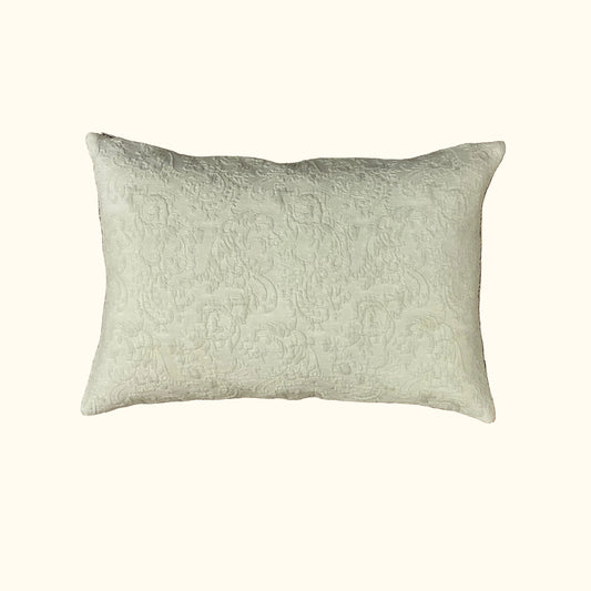 Matelasse Overdyed Pillow - 22 x 22 - Portugal - 561a