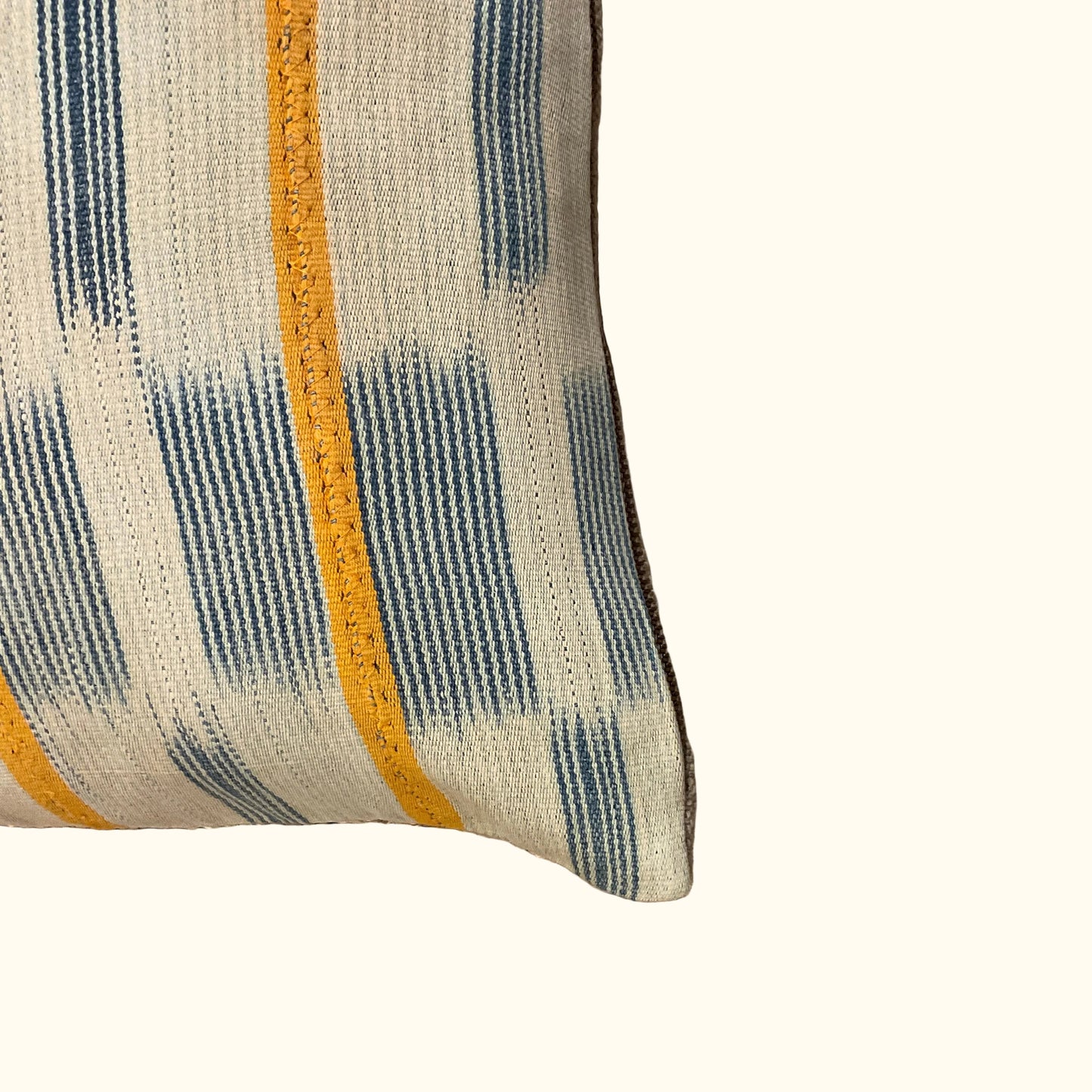 Vintage Ivory Coast Woven Pillow - 11 x 17 - West Africa - 563b