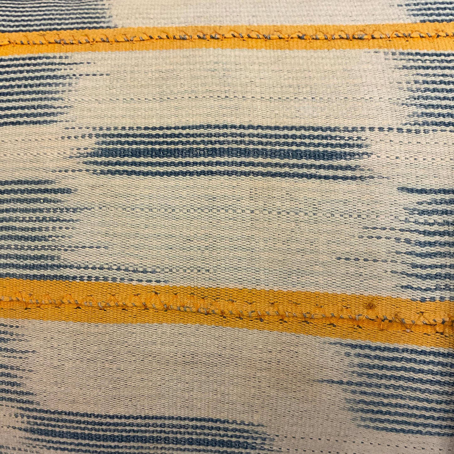Vintage Ivory Coast Woven Pillow - 11" x 17" - West Africa - 563a
