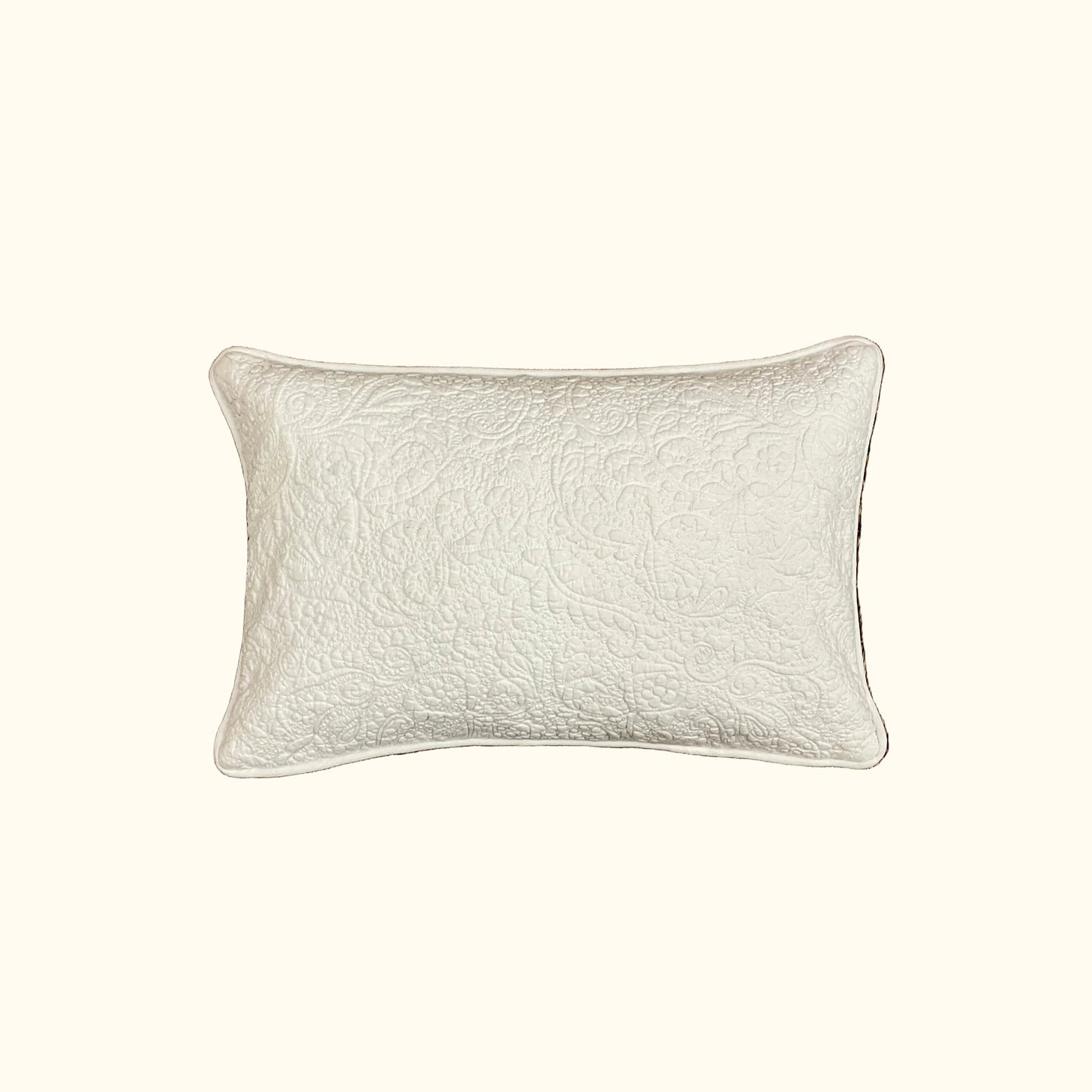 Cotton Quilt Pillow - 11 x 17 - India - 559a