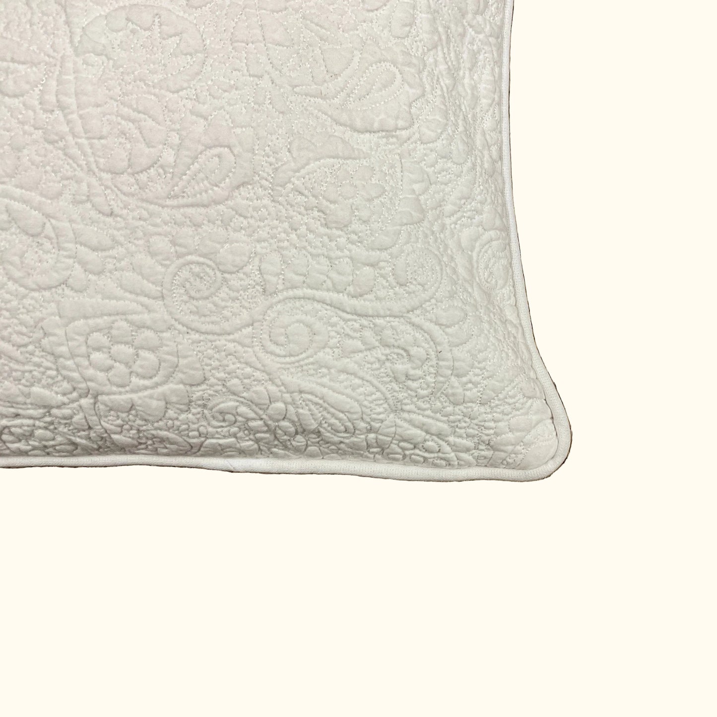 Cotton Quilt Pillow - 11 x 17 - India - 559a