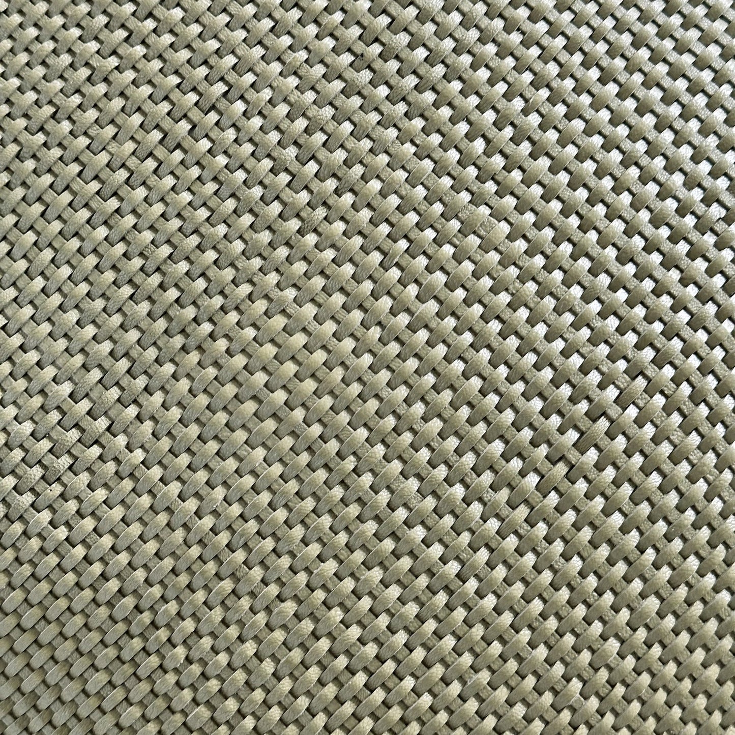 Leather Weave-22x22-Sage Pillow