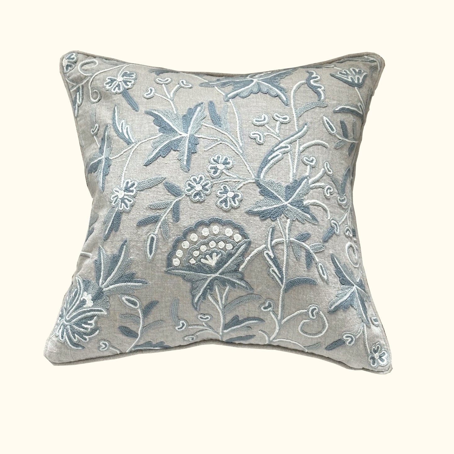 Bloom-22x22-Azure Pillow