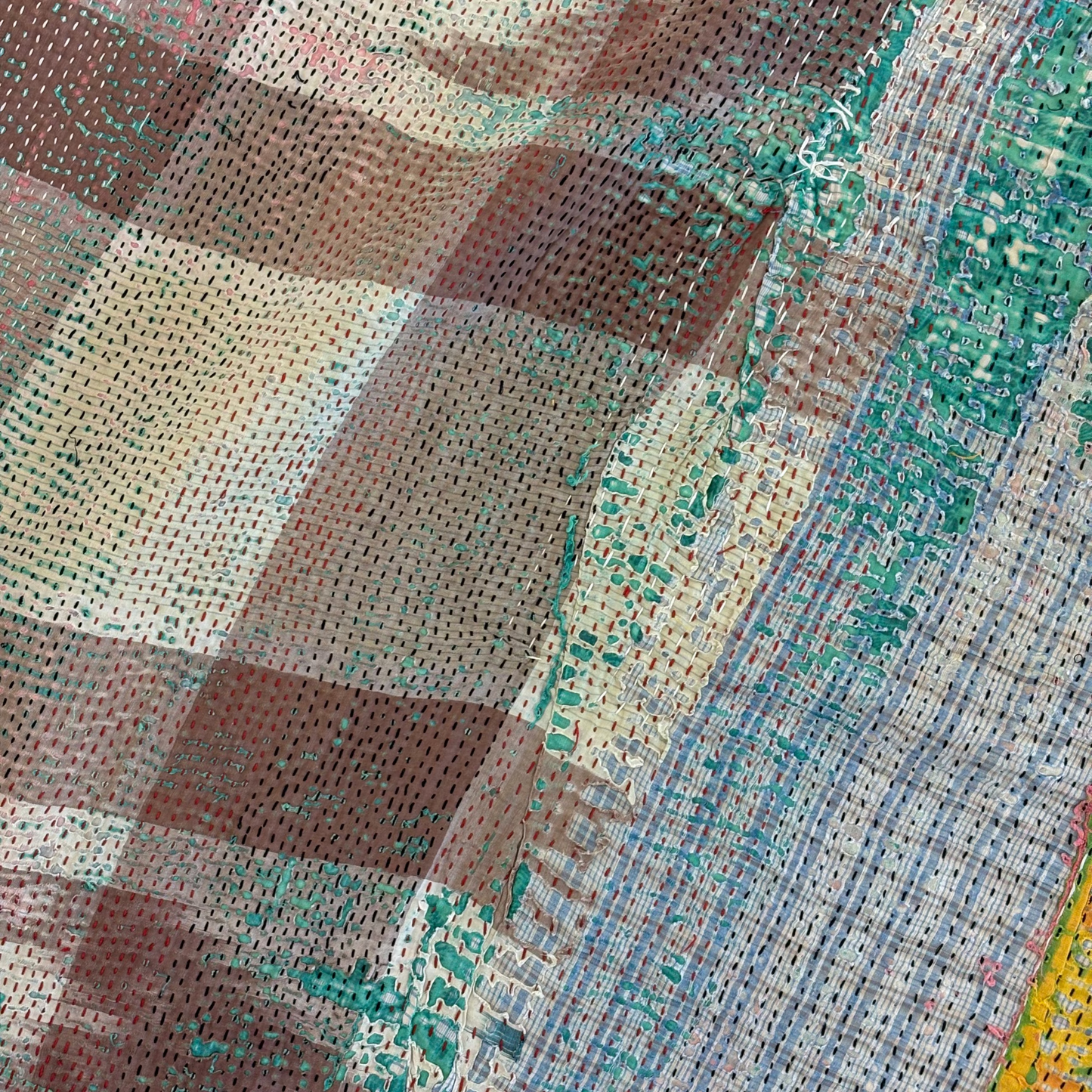 Vintage Kantha Quilt