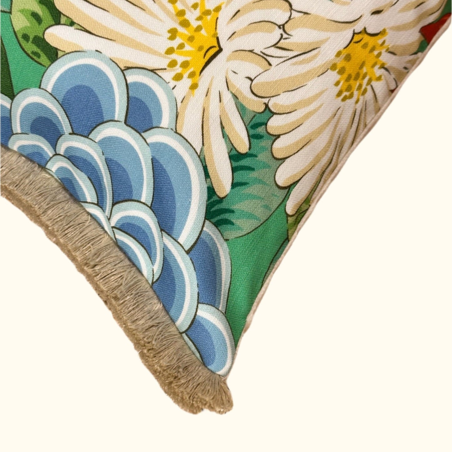 Clarence House 23 Color Floral Pillow - 11" x 17" - USA - 412d