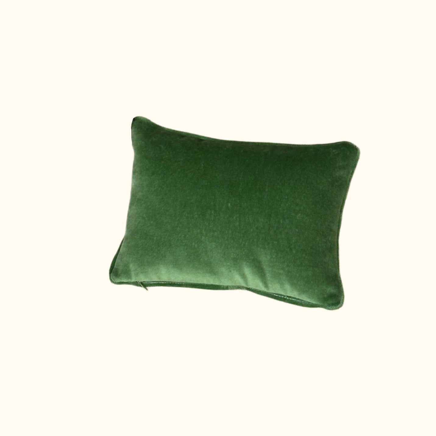 Vintage Silk on Silk Embroidered Pillow - 9" x 11" - China - 320b