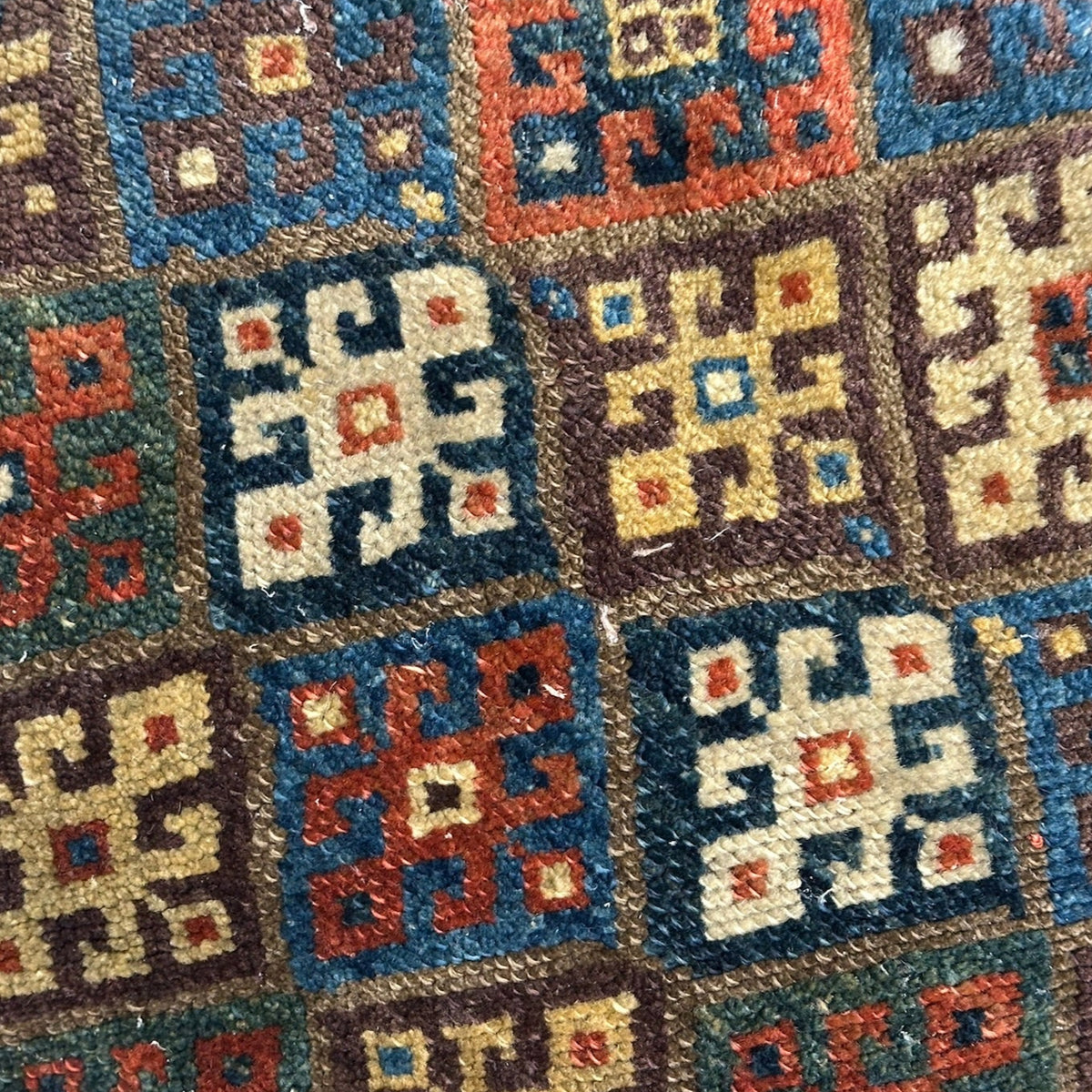 Vintage Turkish Rug Pillow - 20x20 - Turkey - 359