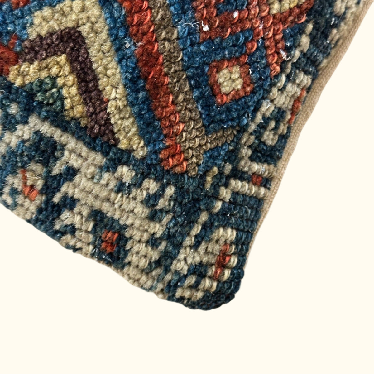 Vintage Turkish Rug Pillow - 20x20 - Turkey - 359