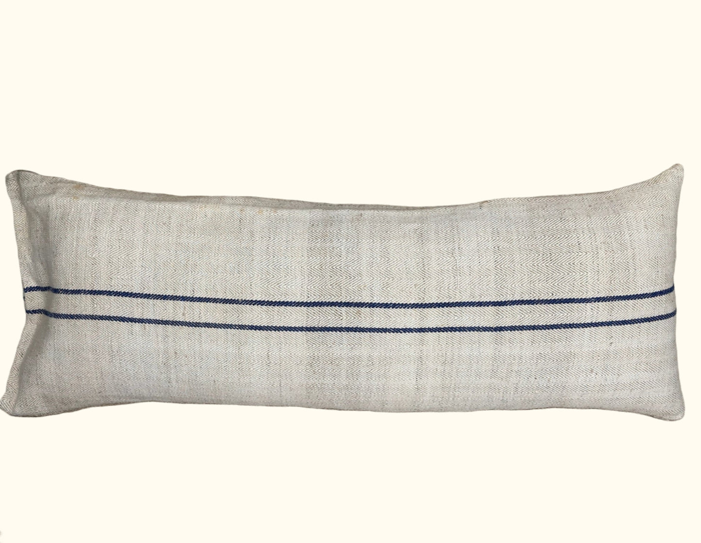 Vintage Grain Sack Pillow - 20x50 - Hungary - 463