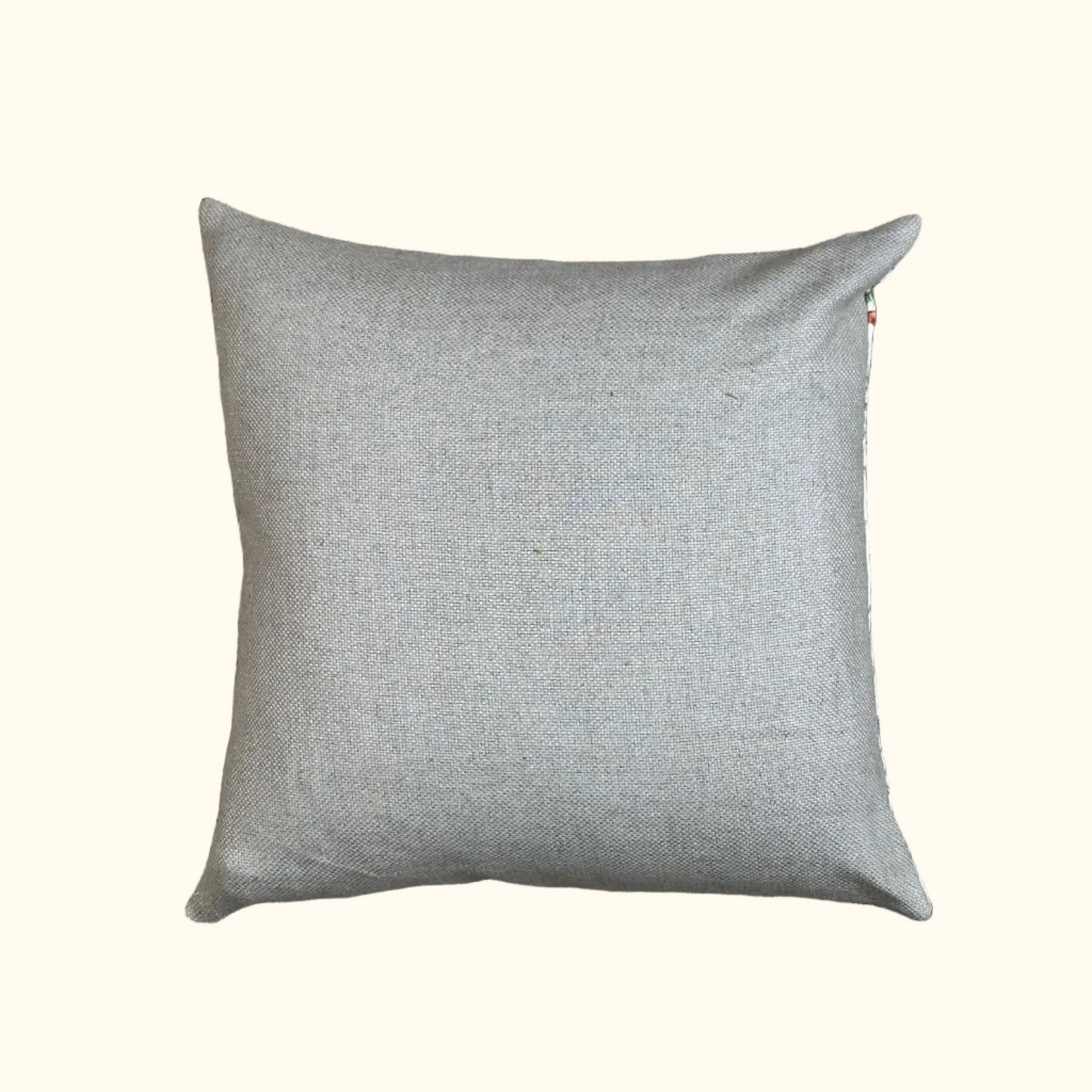 Vintage Botanical Cotton Sateen Pillow - 16" x 16" - 479c