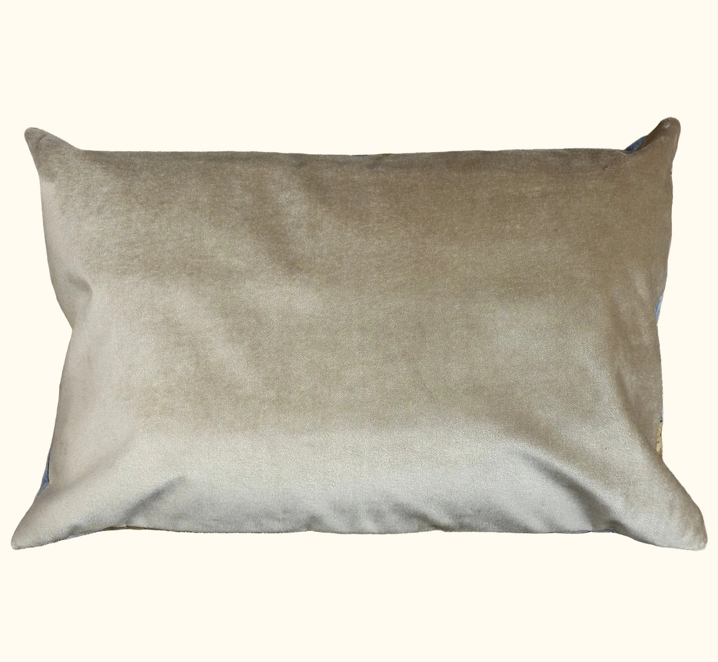 Antique Print c. 1920's Pillow - 16" x 24" - France - 378a